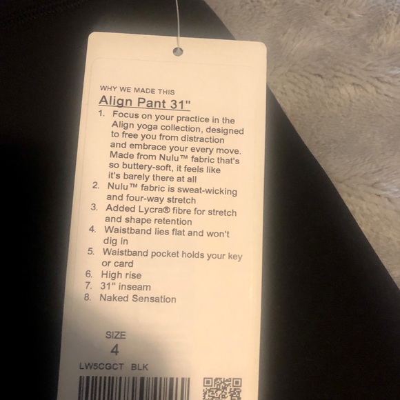 Align Pant 31”, sz4 NWT - Picture 5 of 6